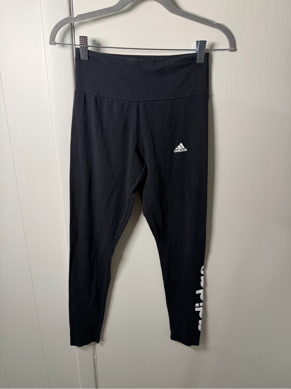 adidas Black Womens High-Waist Sport Leggings